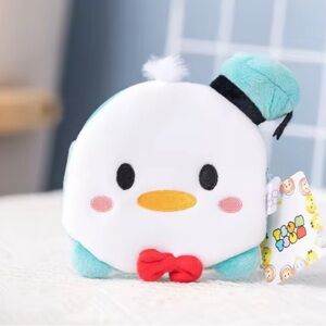 Disney Donald Plush Coin Purse Zipper Change